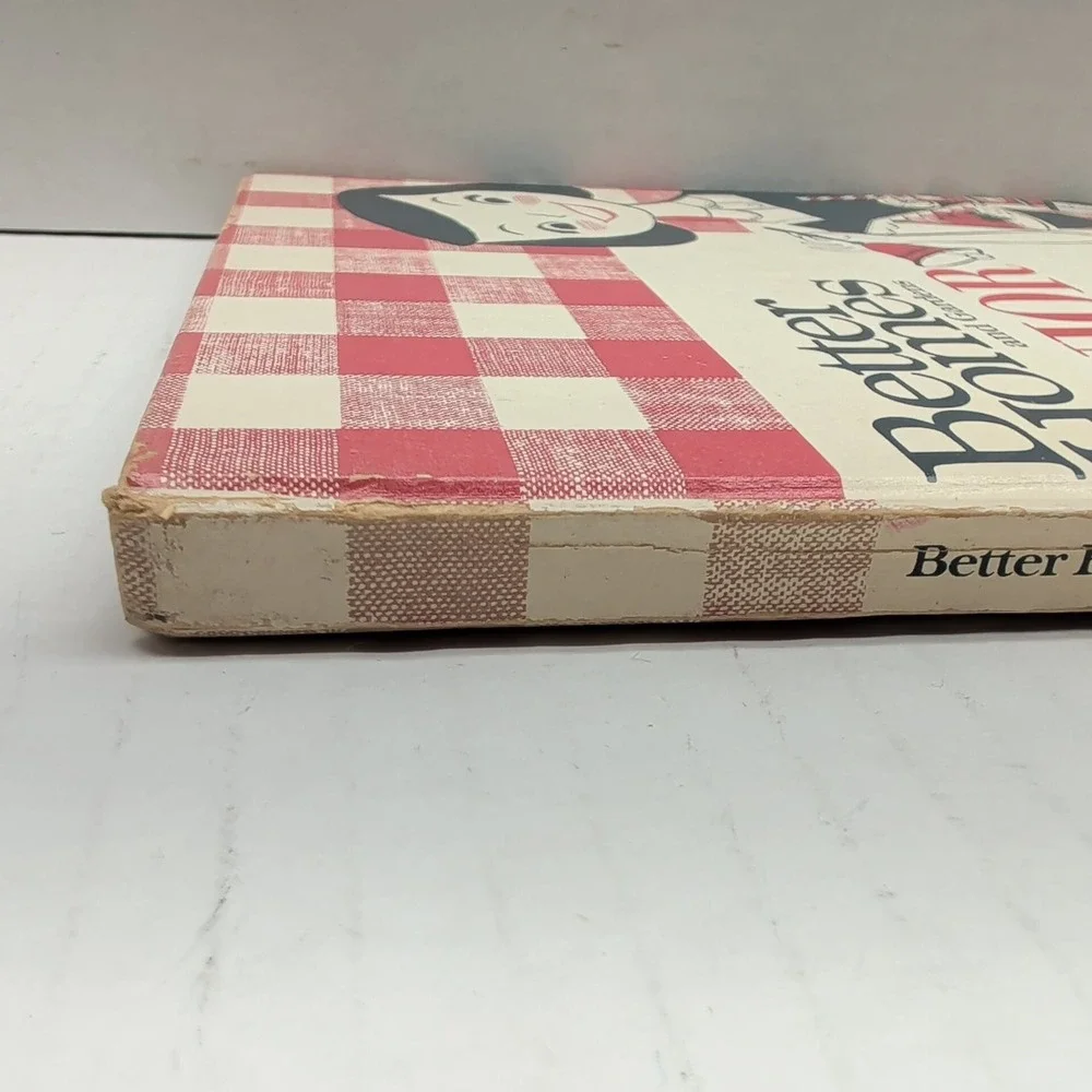 Vintage 1963 Better Homes and Gardens Junior Cook Book Meredith Press Gingham